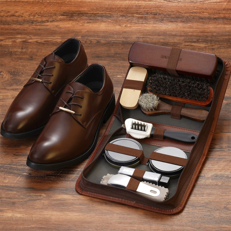 Sneaker Cleaning Kit - Paardenhaar Schoenborstel Set Lederen Verzorging Polijstgereedschap