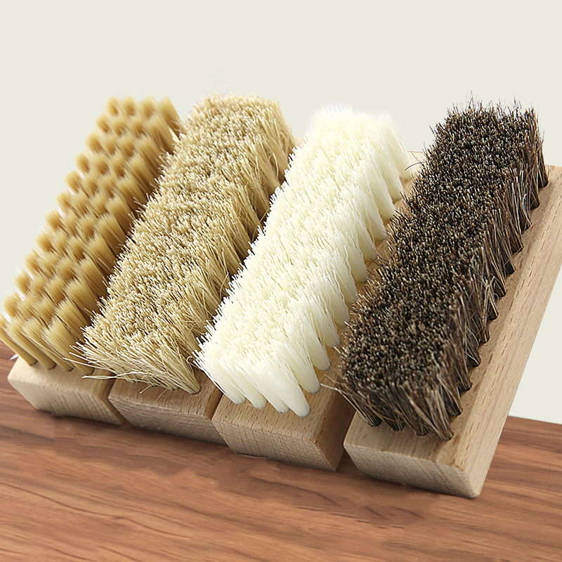 Sneaker Cleaning Kit - 1 Stuk Varkenshaar Schoenborstel Voor Slippers