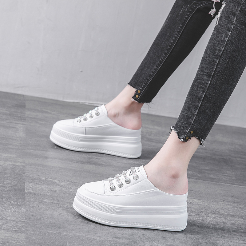 Leather Sneaker Care Kit - Mode 8,5 cm echt leer damesslipper