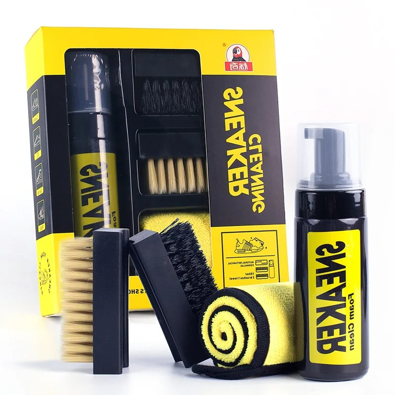 Sneaker Cleaning Kit - 150 ml watervrije schuim sneakersreinigerset met
