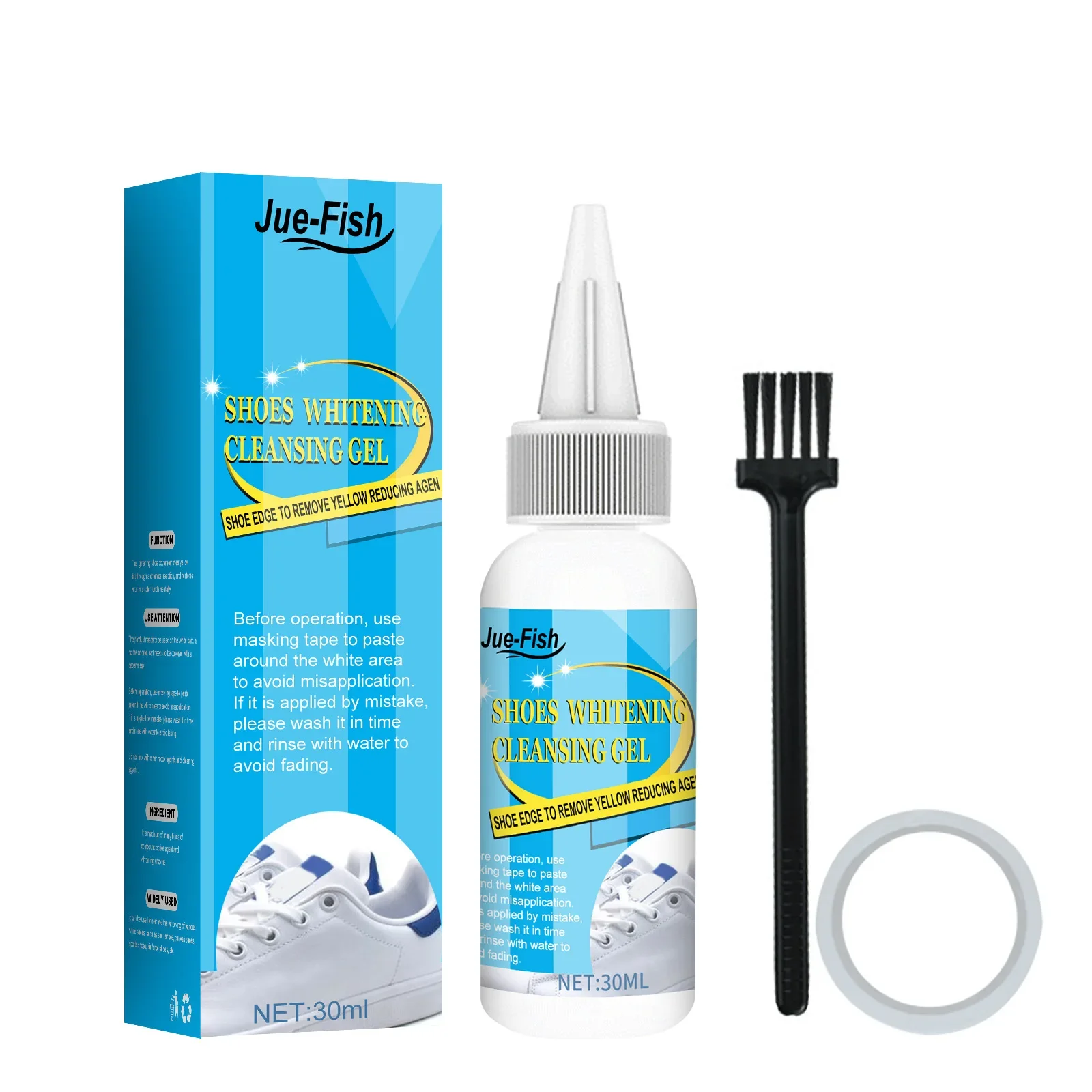 Witte Schoenen Schoonmaken Gel - Sneaker Cleaning Kit recensie en prijs