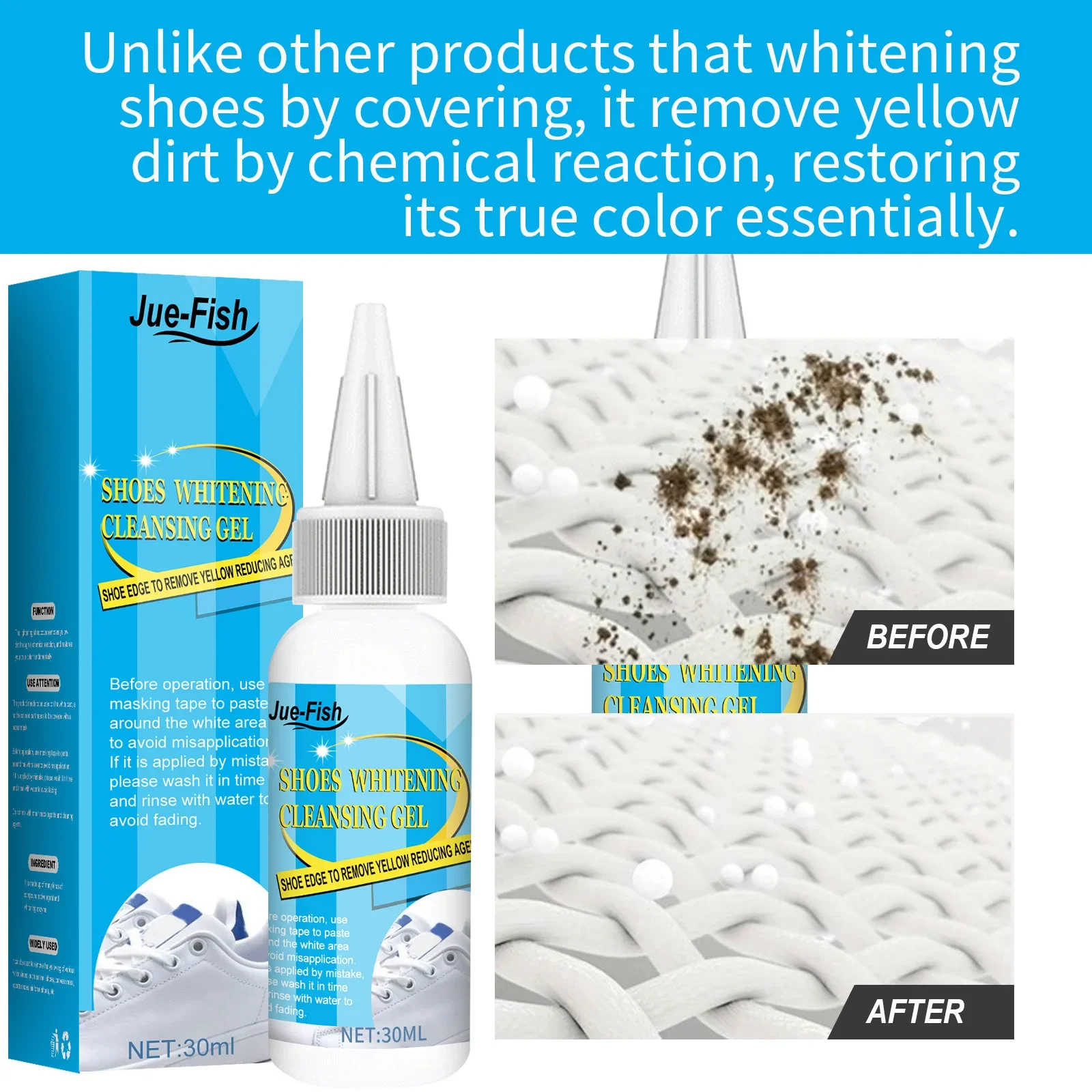 Witte Schoenen Schoonmaken Gel - Sneaker Cleaning Kit recensie en prijs