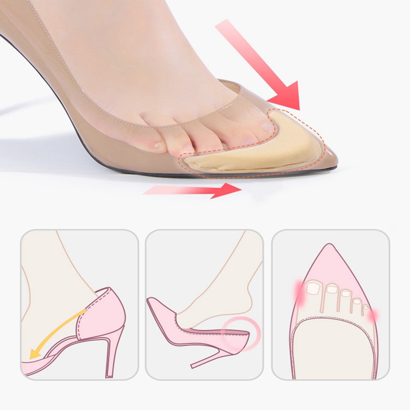 Hoge hakkussen inzetstukken te - Heel Liner Grip recensie en prijs
