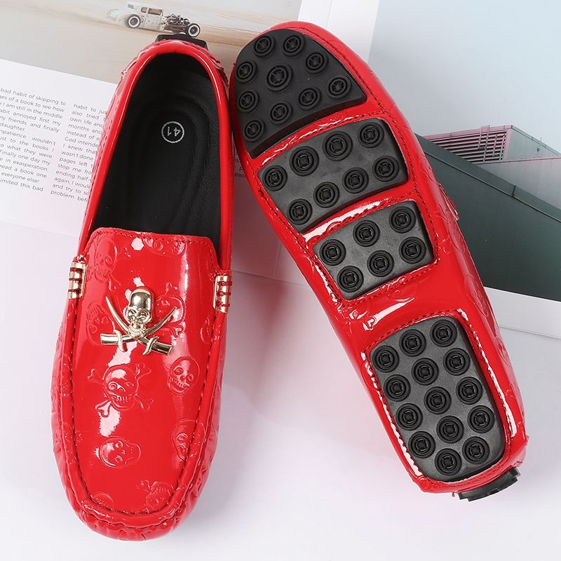 Maat 38-48 Glans Schedel Loafe - Patent Leather Shine recensie en prijs