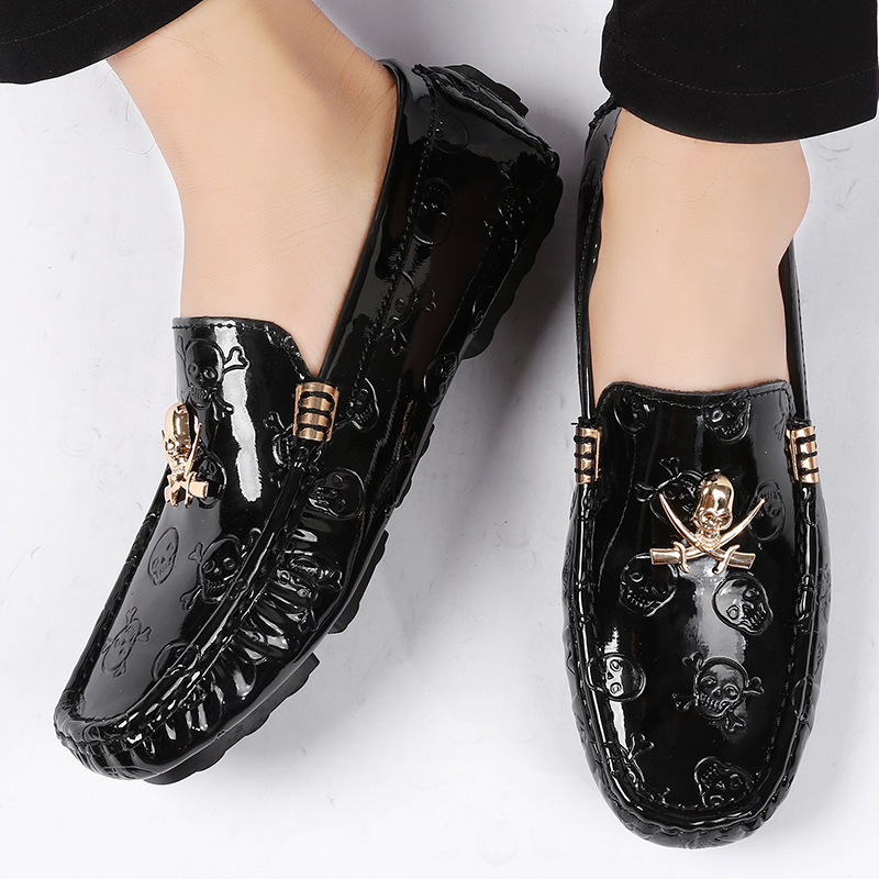 Maat 38-48 Glans Schedel Loafe - Patent Leather Shine recensie en prijs