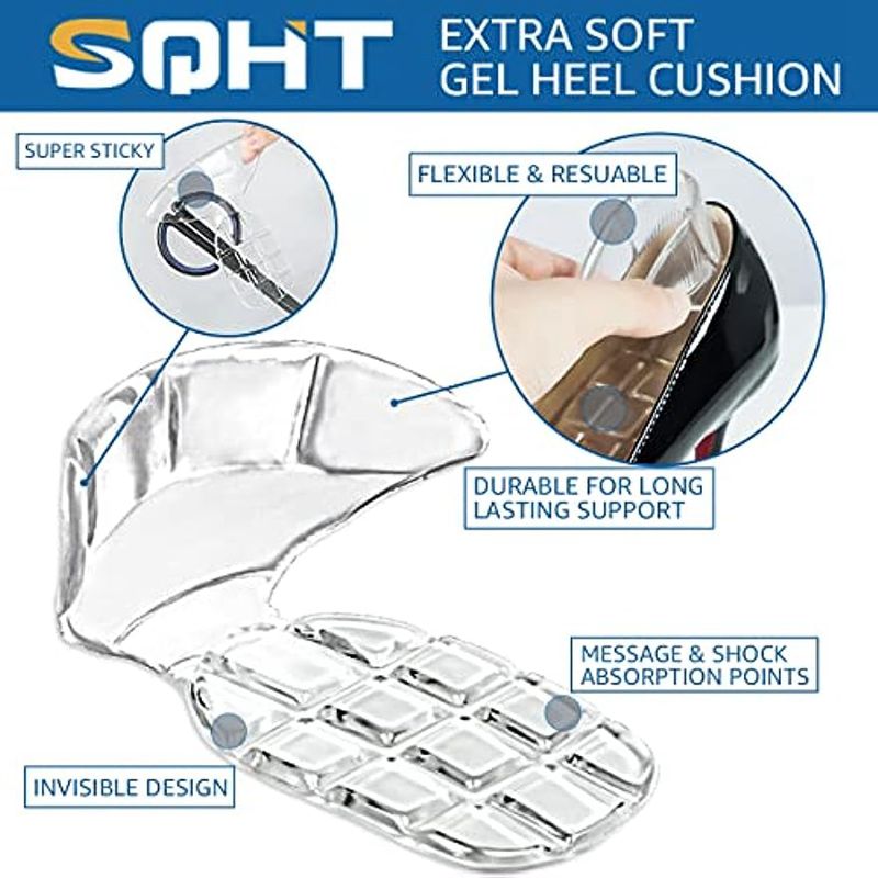 Siliconen Gel Hak Stickers Hie - Heel Liner Grip recensie en prijs