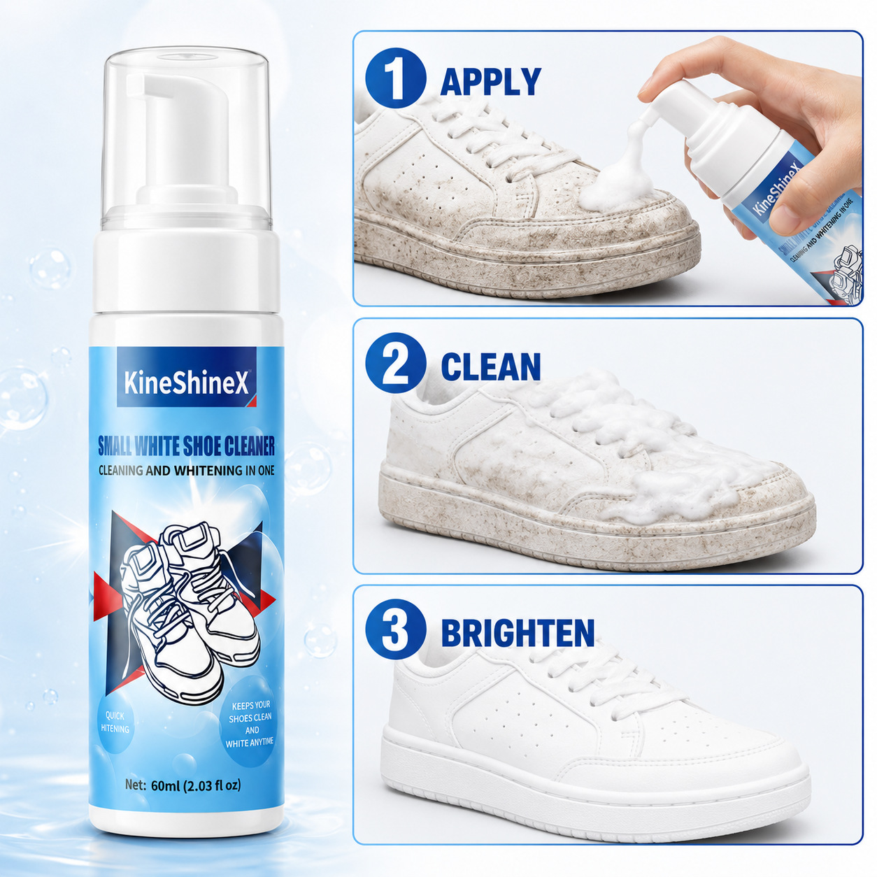 Gihen Schoenreinigingssets Wat - Sneaker Cleaning Kit recensie en prijs